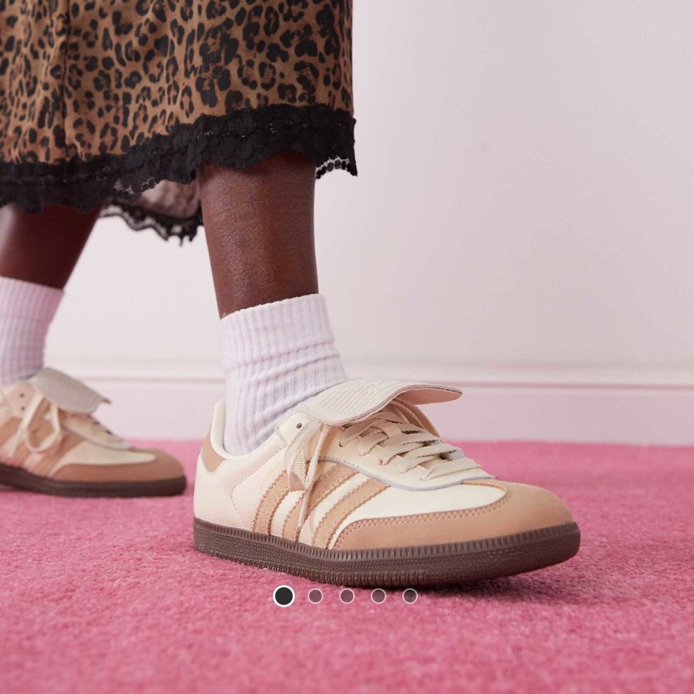 adidas Originals Samba LT sneakers in white and beige 9 women 7.5 men